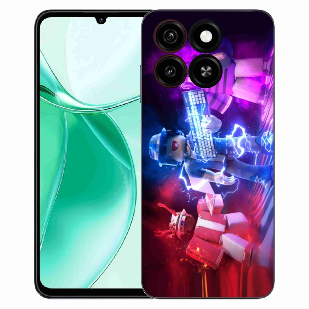 Gelový kryt mmCase na ZTE Blade A35 - roblox