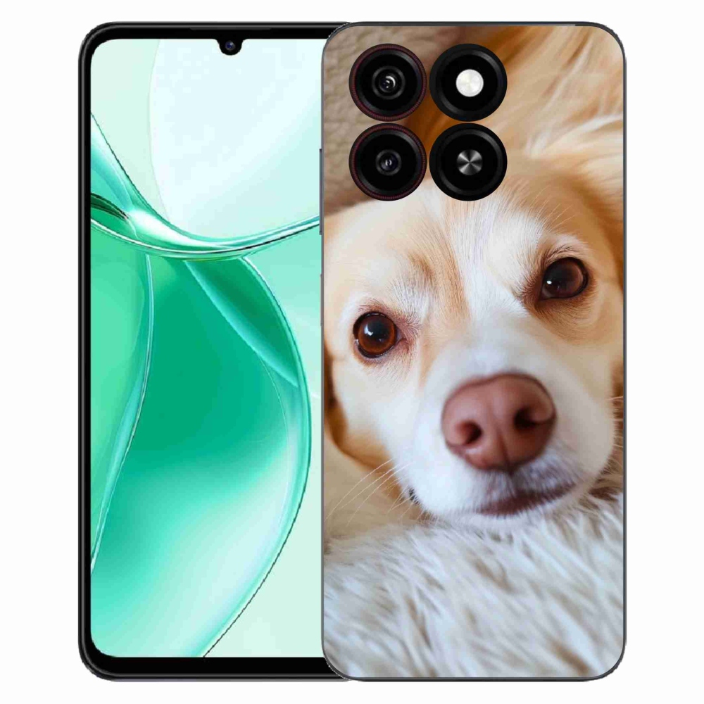 Gelový kryt mmCase na ZTE Blade A35 - Roztomilá čivava