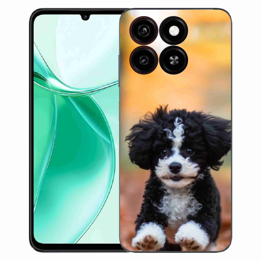 Gelový kryt mmCase na ZTE Blade A35 - roztomilé štěně 2