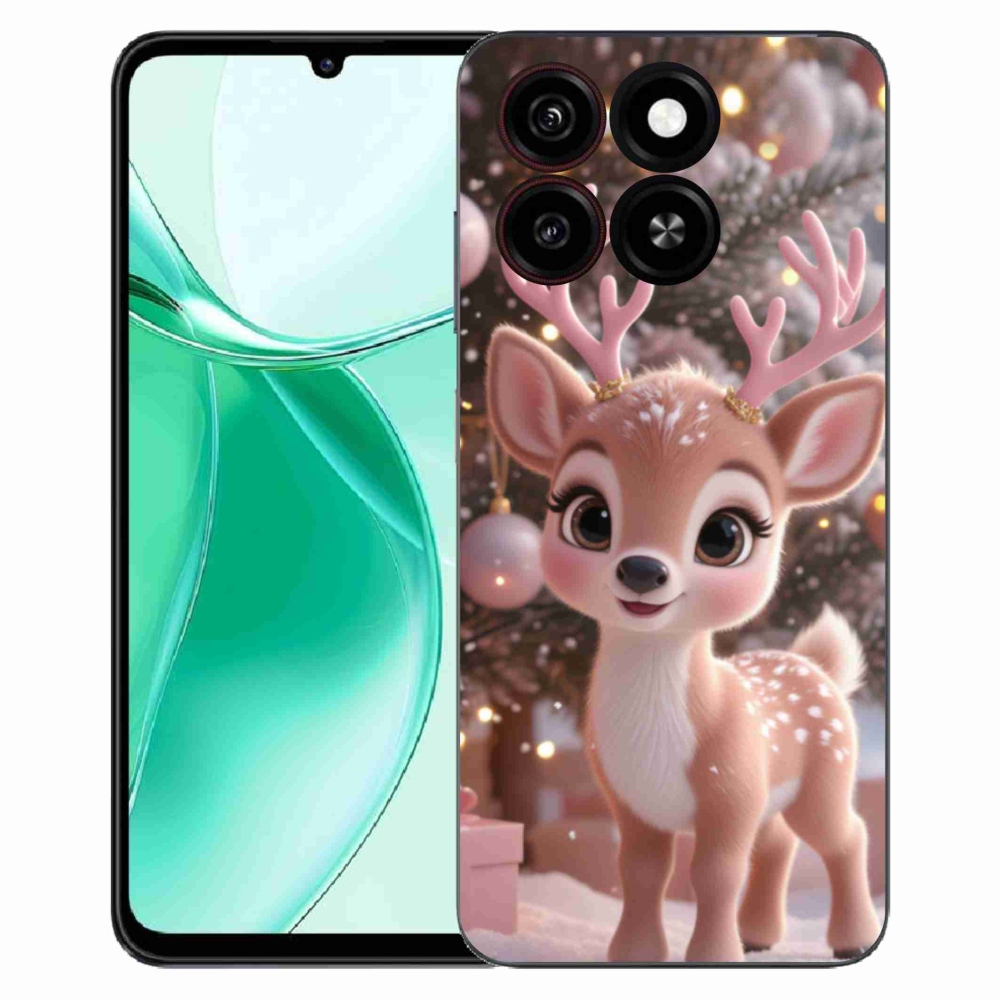 Gelový kryt mmCase na ZTE Blade A35 - roztomilý sob