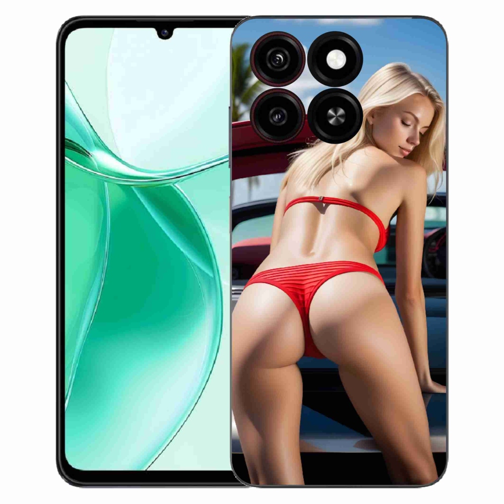 Gelový kryt mmCase na ZTE Blade A35 - sexy žena 2