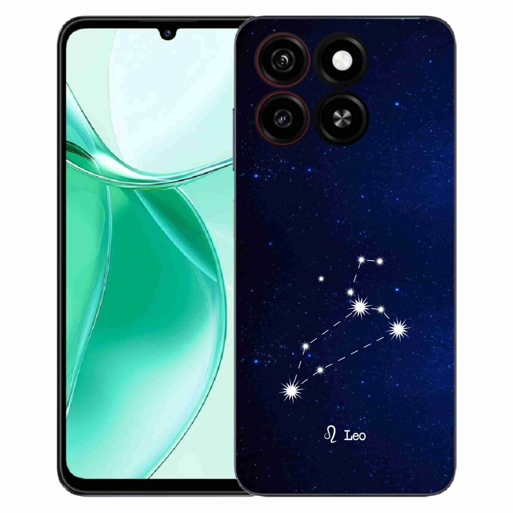 Gelový kryt mmCase na ZTE Blade A35 - souhvězdí Lva