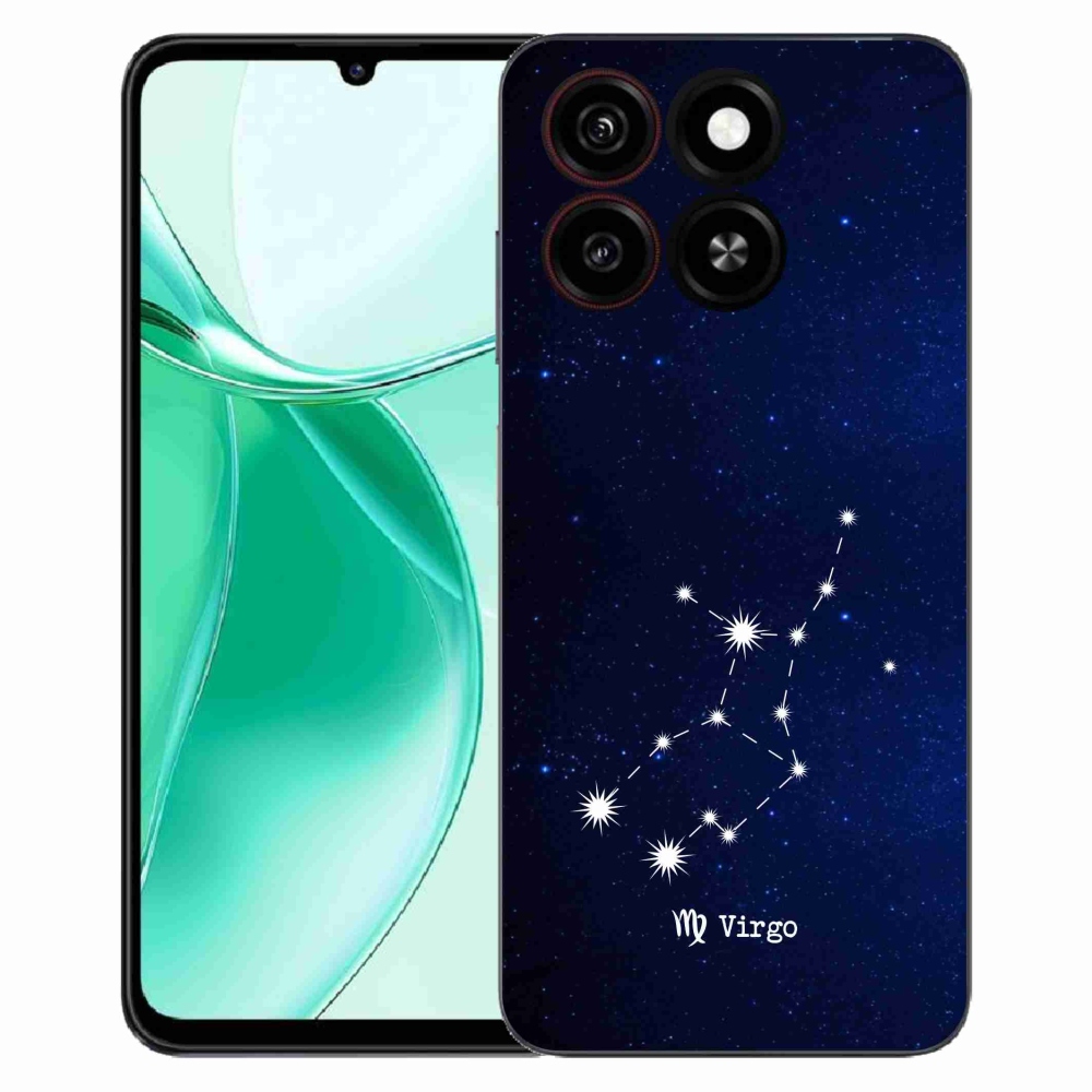 Gelový kryt mmCase na ZTE Blade A35 - souhvězdí Panny