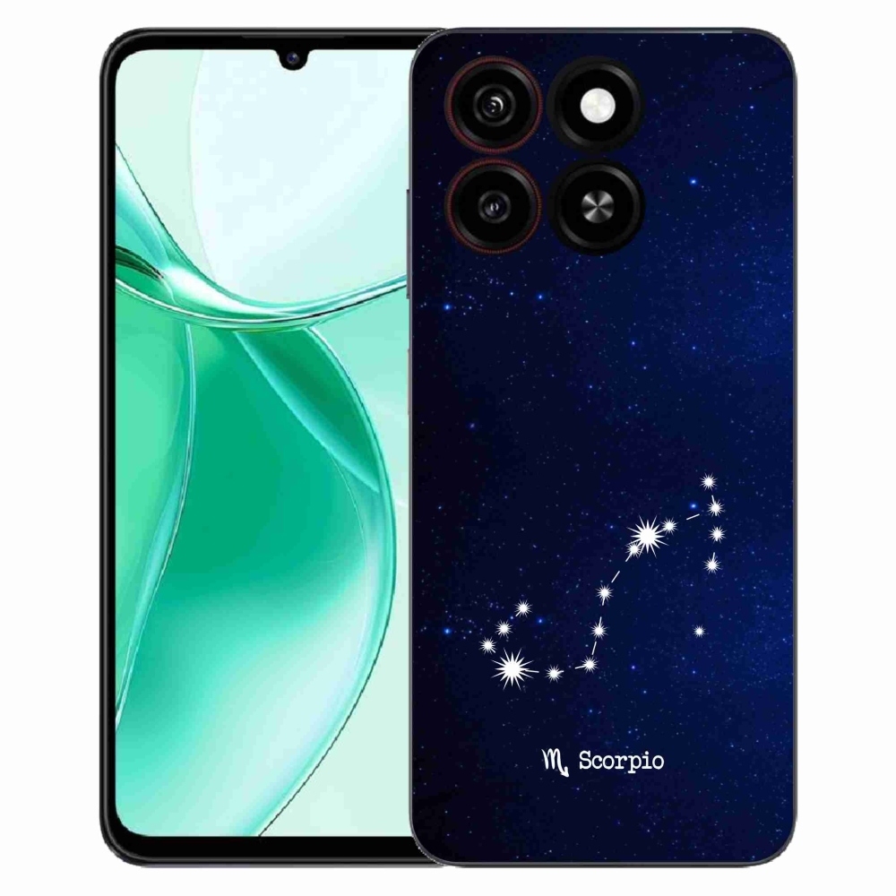 Gelový kryt mmCase na ZTE Blade A35 - souhvězdí Štíra