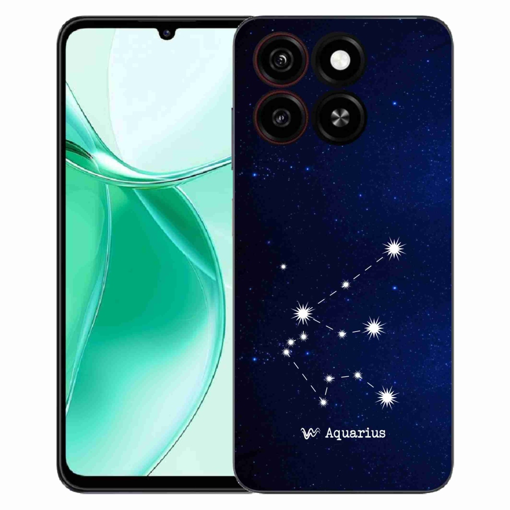 Gelový kryt mmCase na ZTE Blade A35 - souhvězdí Vodnáře