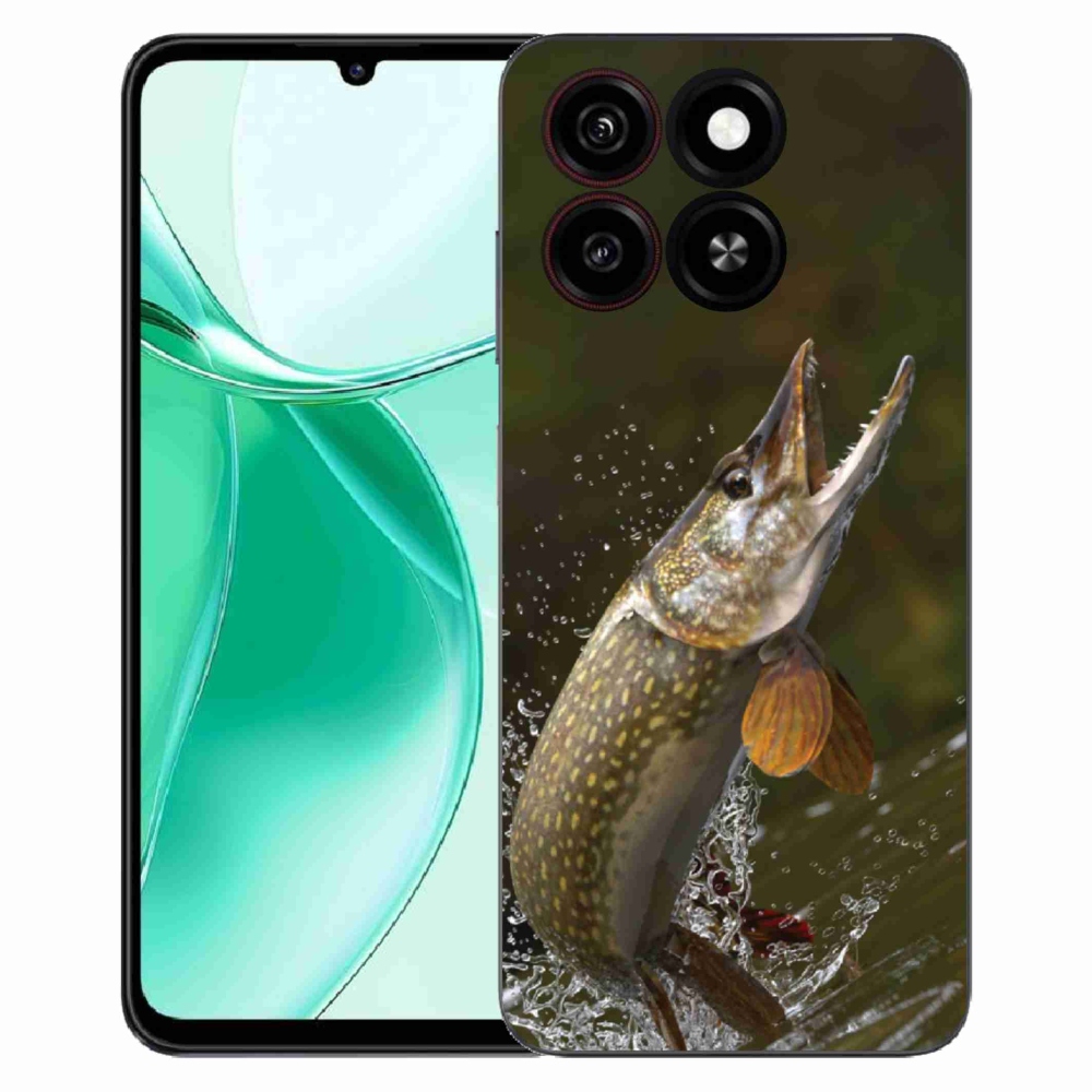 Gelový kryt mmCase na ZTE Blade A35 - štika