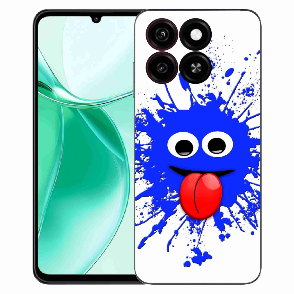 Gelový kryt mmCase na ZTE Blade A35 - strašidlo