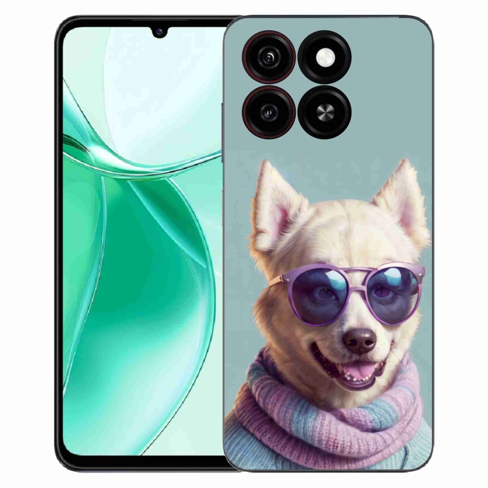 Gelový kryt mmCase na ZTE Blade A35 - stylový německý špic