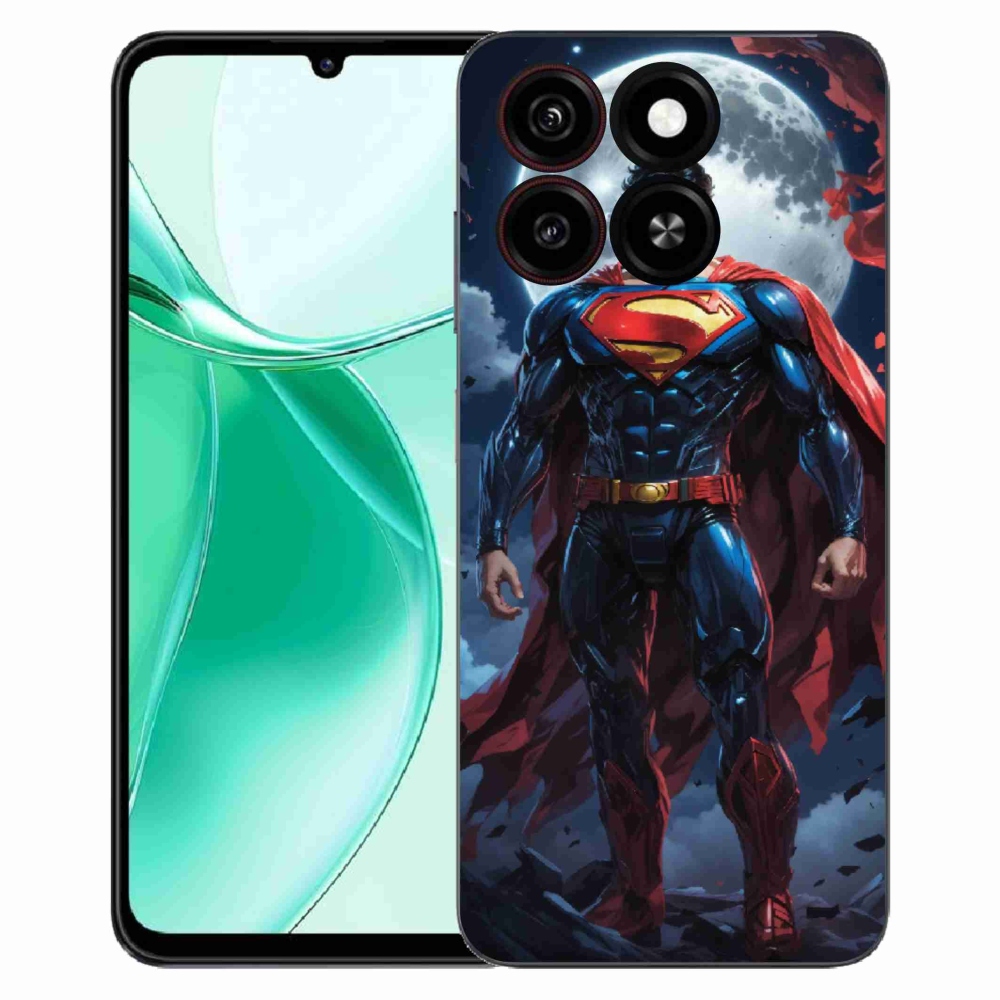 Gelový kryt mmCase na ZTE Blade A35 - superman