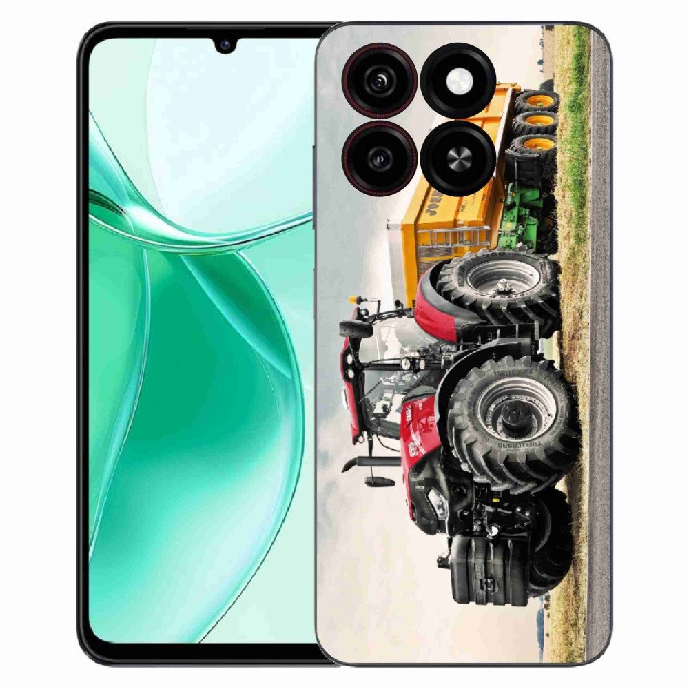 Gelový kryt mmCase na ZTE Blade A35 - traktor 3