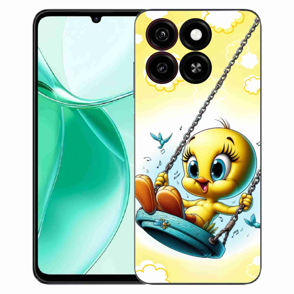 Gelový kryt mmCase na ZTE Blade A35 - tweety