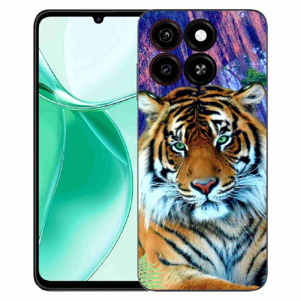 Gelový kryt mmCase na ZTE Blade A35 - tygr