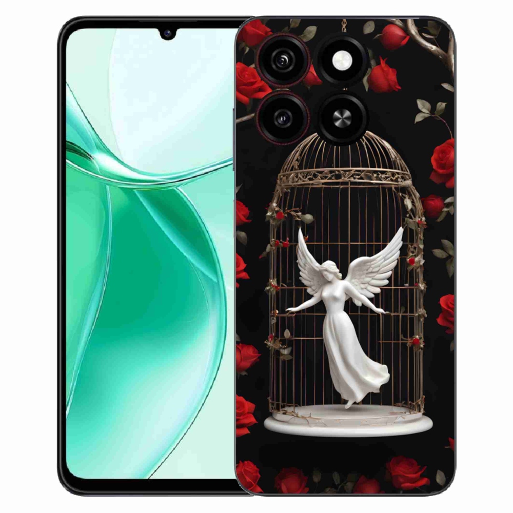 Gelový kryt mmCase na ZTE Blade A35 - uvězněný anděl