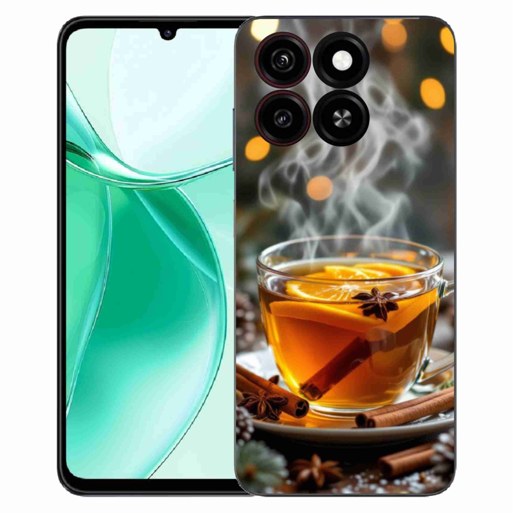 Gelový kryt mmCase na ZTE Blade A35 - vánoční punč