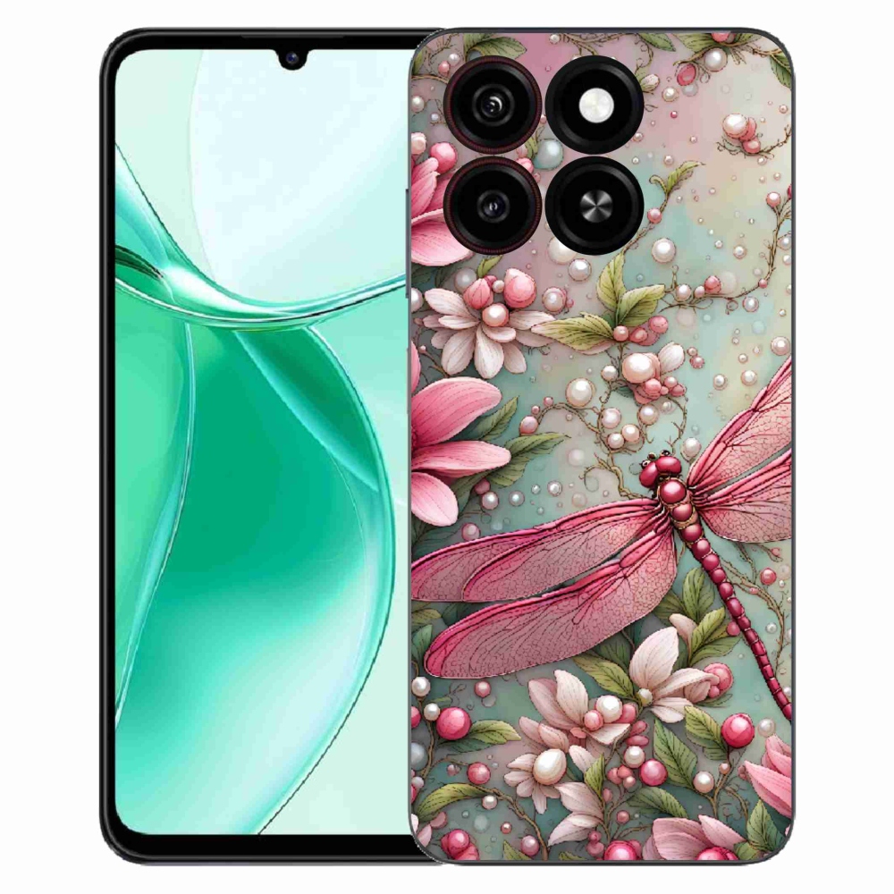 Gelový kryt mmCase na ZTE Blade A35 - vážka