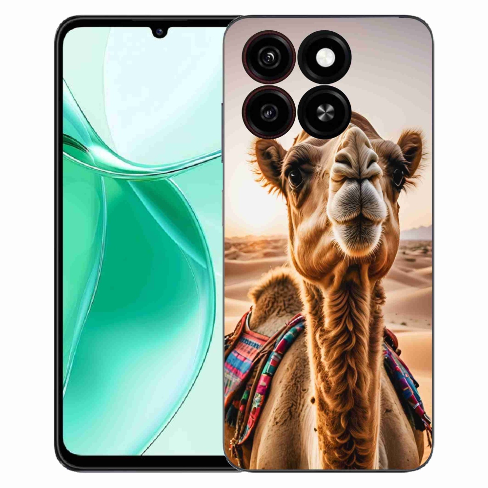 Gelový kryt mmCase na ZTE Blade A35 - velbloud