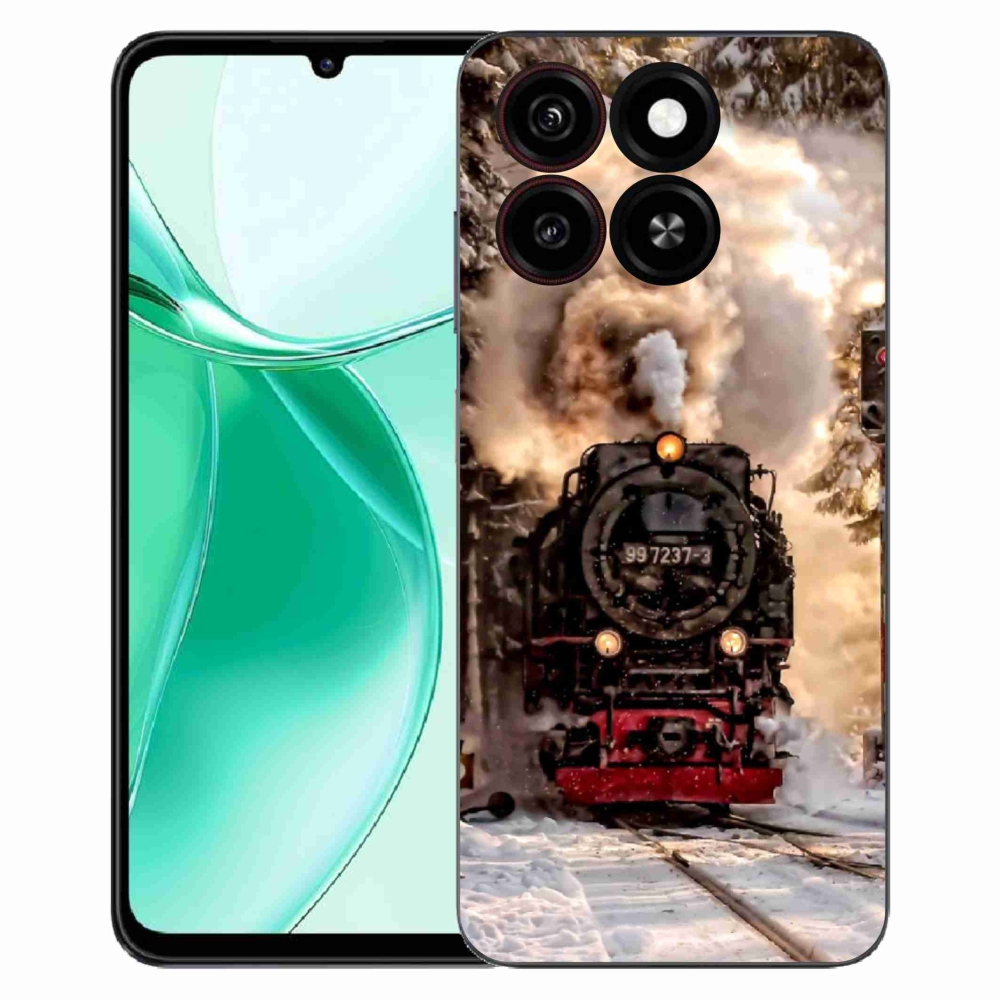 Gelový kryt mmCase na ZTE Blade A35 - vlak