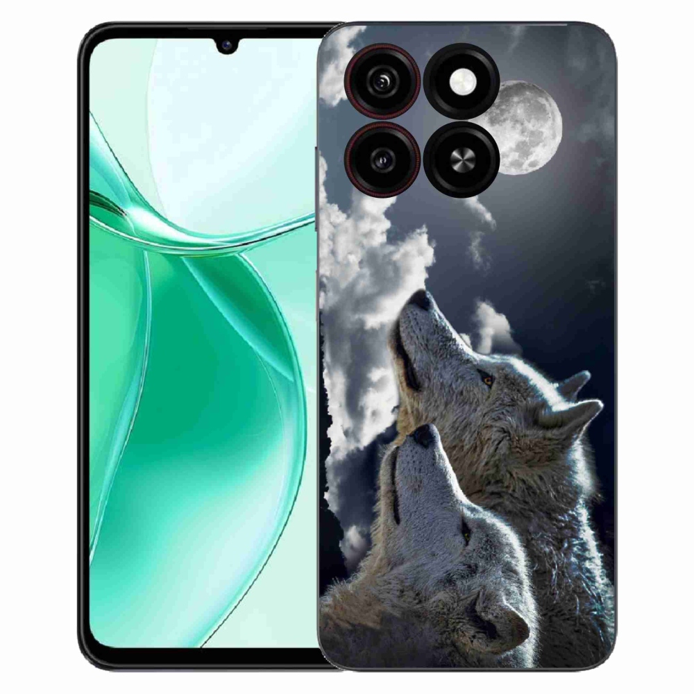 Gelový kryt mmCase na ZTE Blade A35 - vlci
