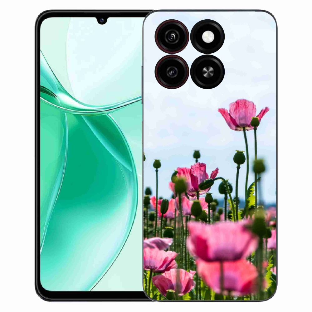 Gelový kryt mmCase na ZTE Blade A35 - vlčí mák