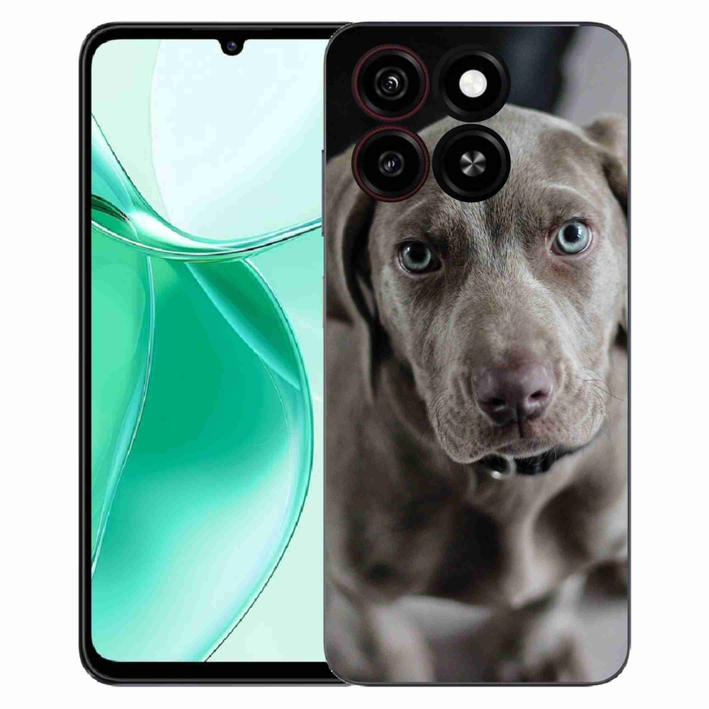 Gelový kryt mmCase na ZTE Blade A35 - výmarský ohař