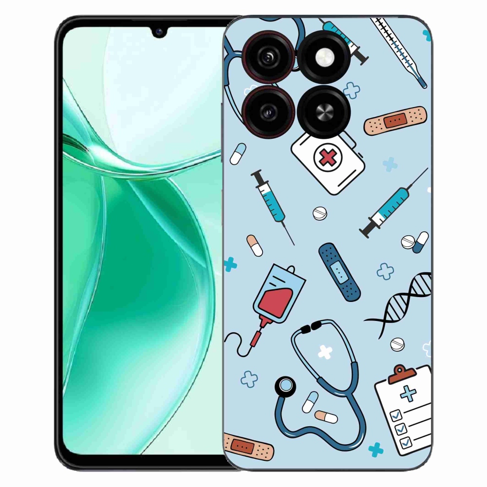 Gelový kryt mmCase na ZTE Blade A35 - zdravotnictví 1