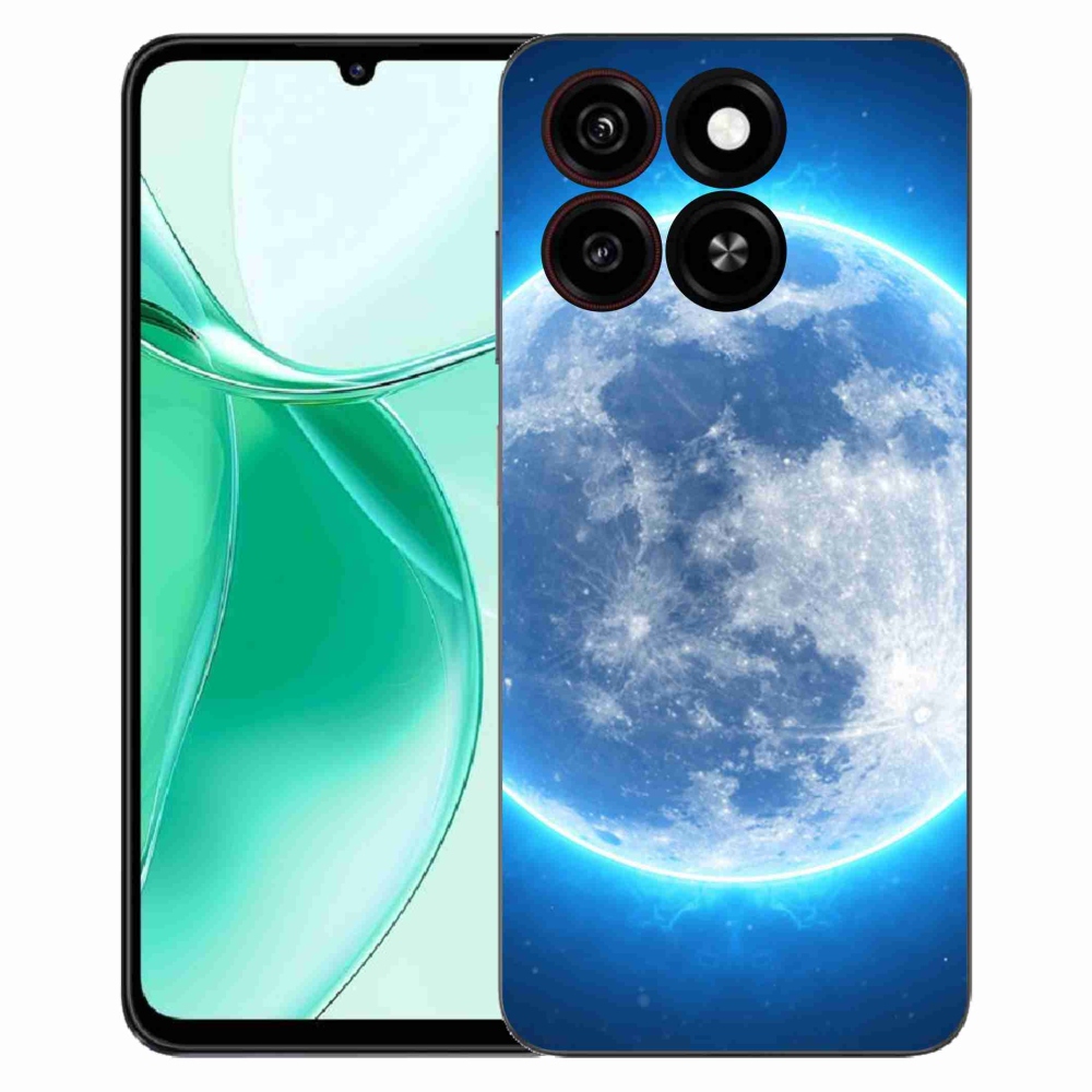 Gelový kryt mmCase na ZTE Blade A35 - zeměkoule