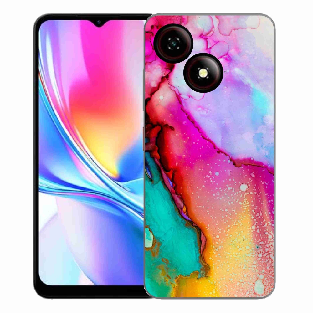 Gelový kryt mmCase na ZTE Blade A35E - abstrakt 24