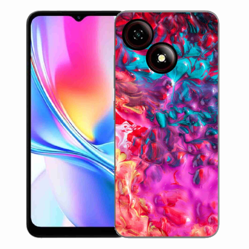Gelový kryt mmCase na ZTE Blade A35E - abstrakt 27