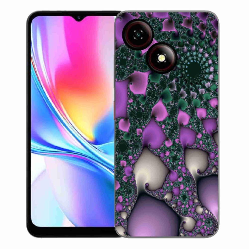 Gelový kryt mmCase na ZTE Blade A35E - abstrakt 7