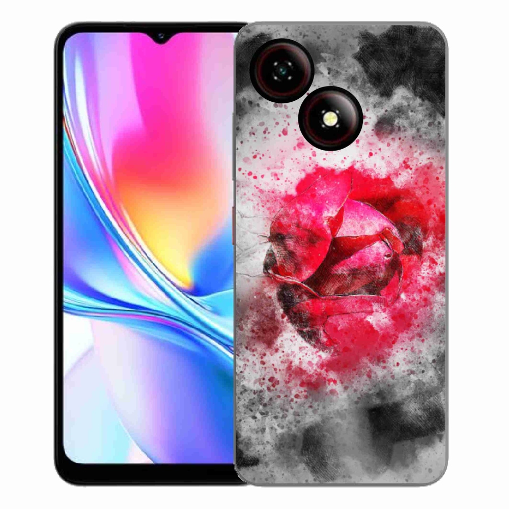 Gelový kryt mmCase na ZTE Blade A35E - abstrakt 9