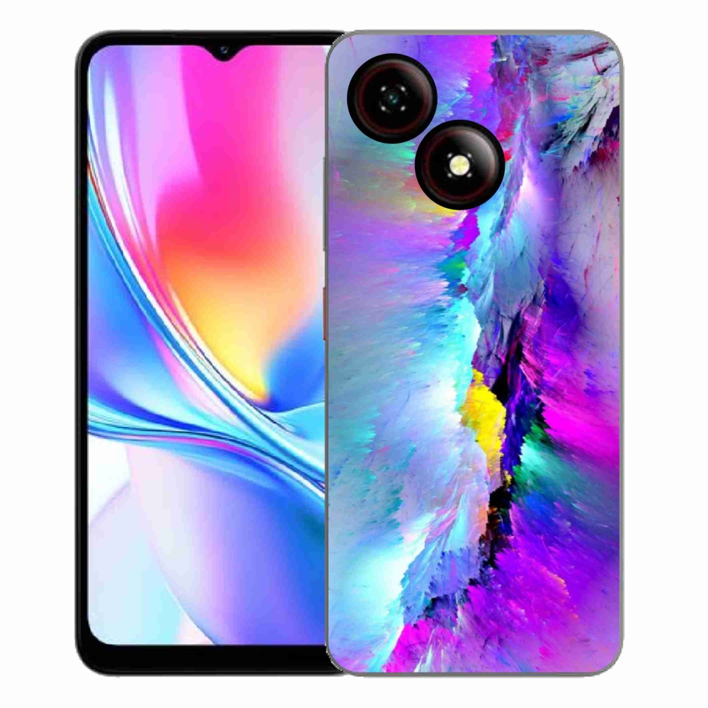 Gelový kryt mmCase na ZTE Blade A35E - abstrakt