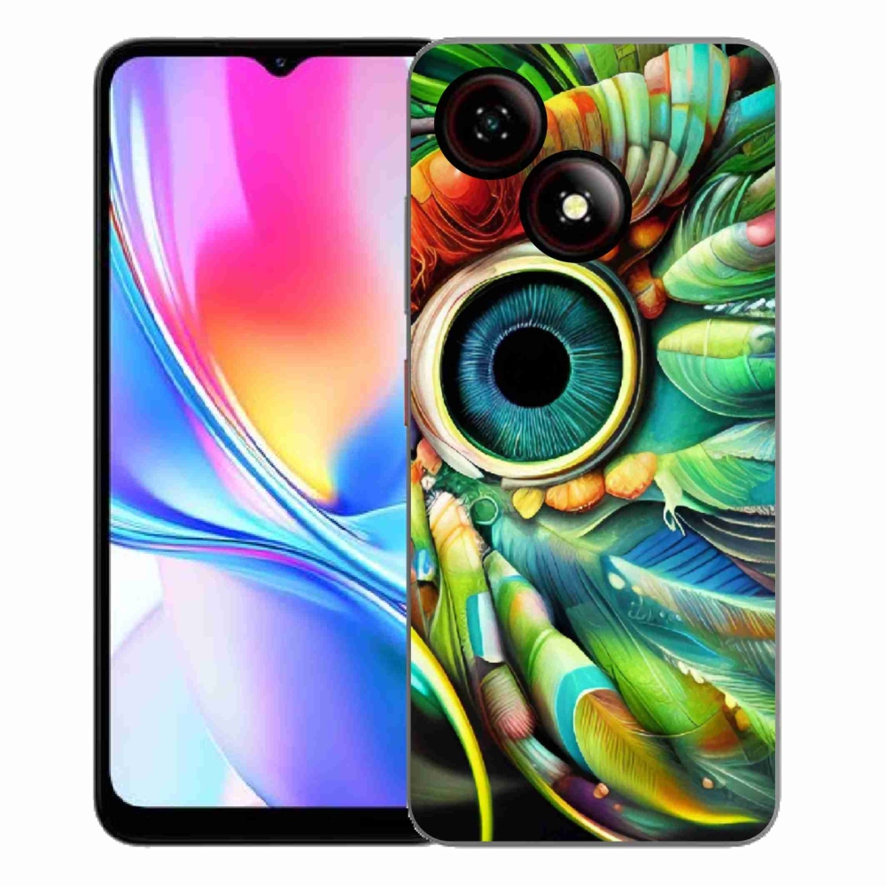 Gelový kryt mmCase na ZTE Blade A35E - abstraktní motiv 18