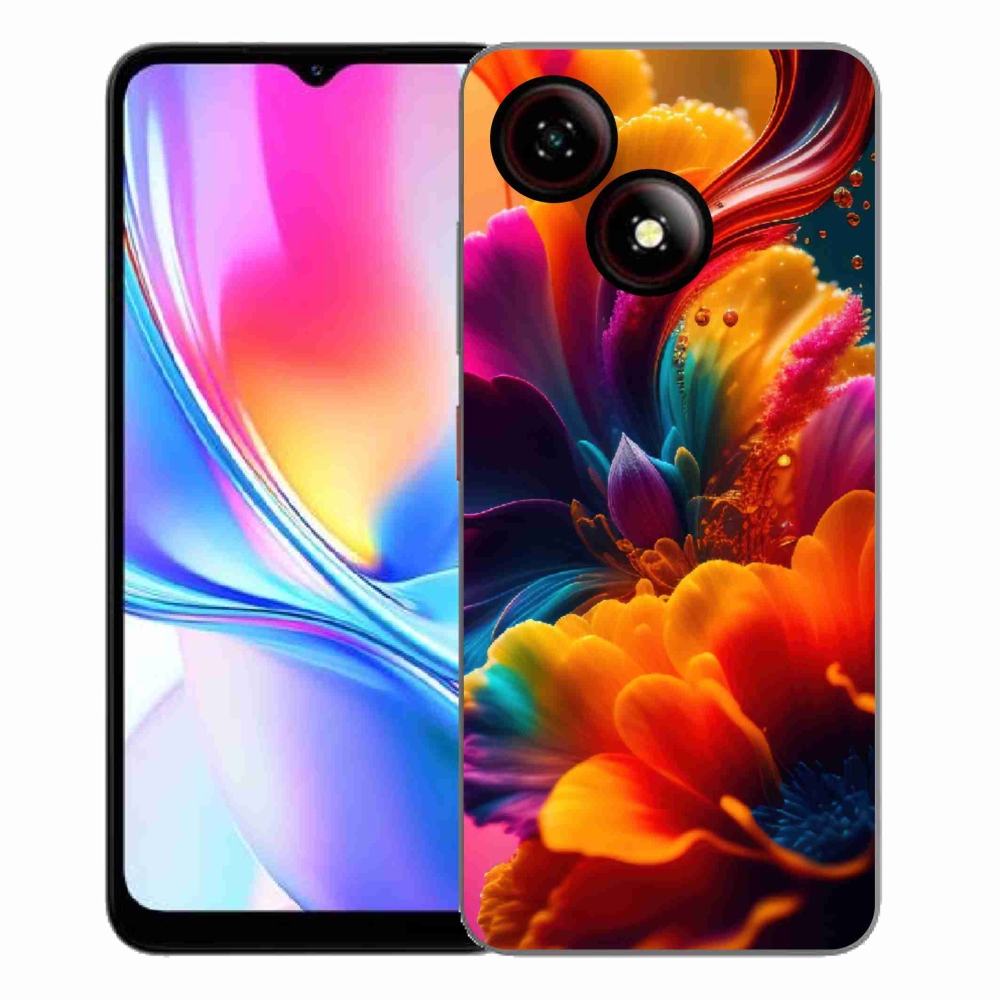 Gelový kryt mmCase na ZTE Blade A35E - abstraktní motiv 2