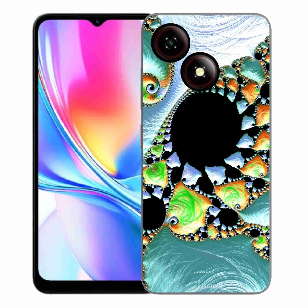 Gelový kryt mmCase na ZTE Blade A35E - abstraktní motiv 21