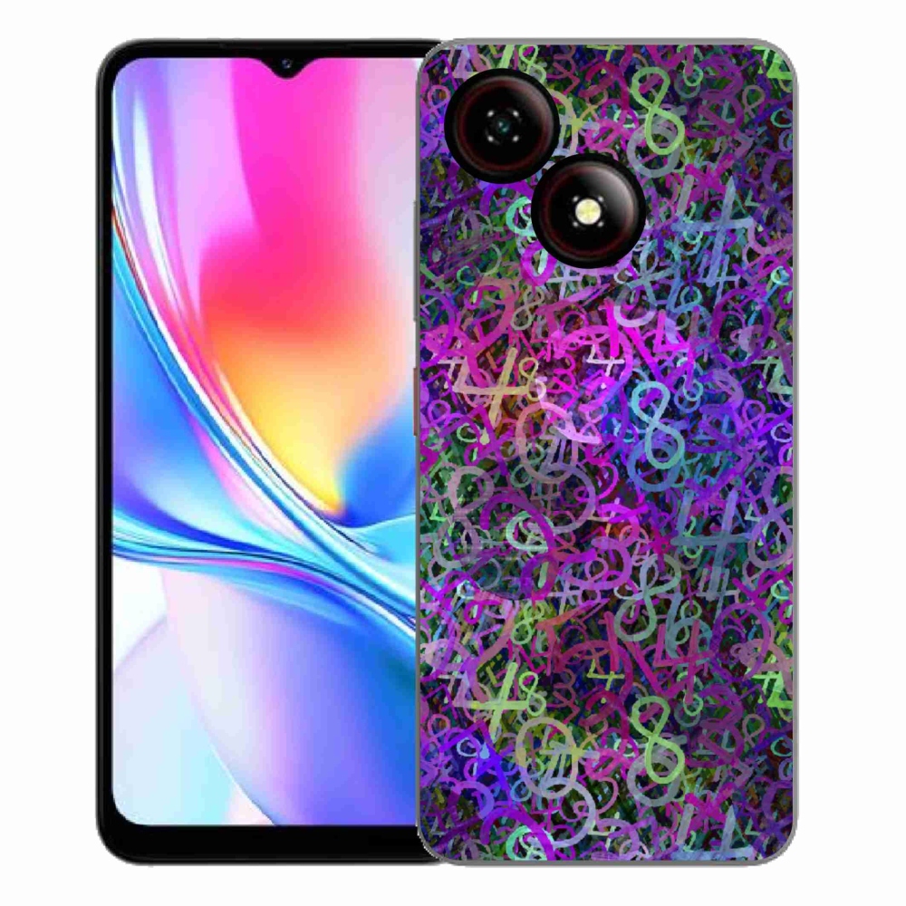 Gelový kryt mmCase na ZTE Blade A35E - abstraktní motiv 25