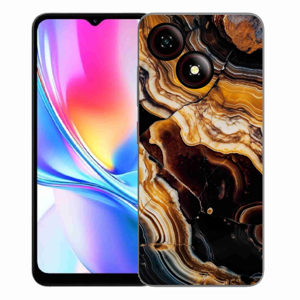 Gelový kryt mmCase na ZTE Blade A35E - abstraktní motiv 26