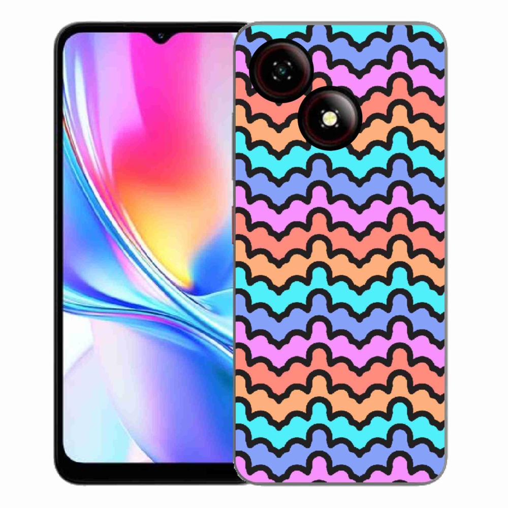 Gelový kryt mmCase na ZTE Blade A35E - abstraktní motiv 30