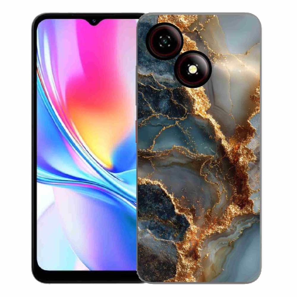 Gelový kryt mmCase na ZTE Blade A35E - abstraktní motiv 33