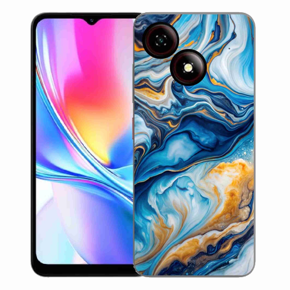 Gelový kryt mmCase na ZTE Blade A35E - abstraktní motiv 34