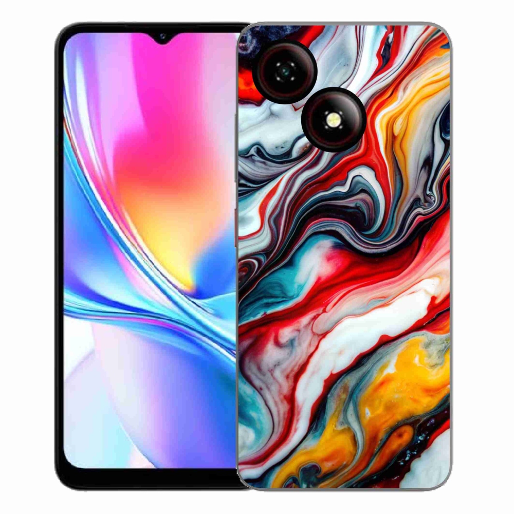 Gelový kryt mmCase na ZTE Blade A35E - abstraktní motiv 35