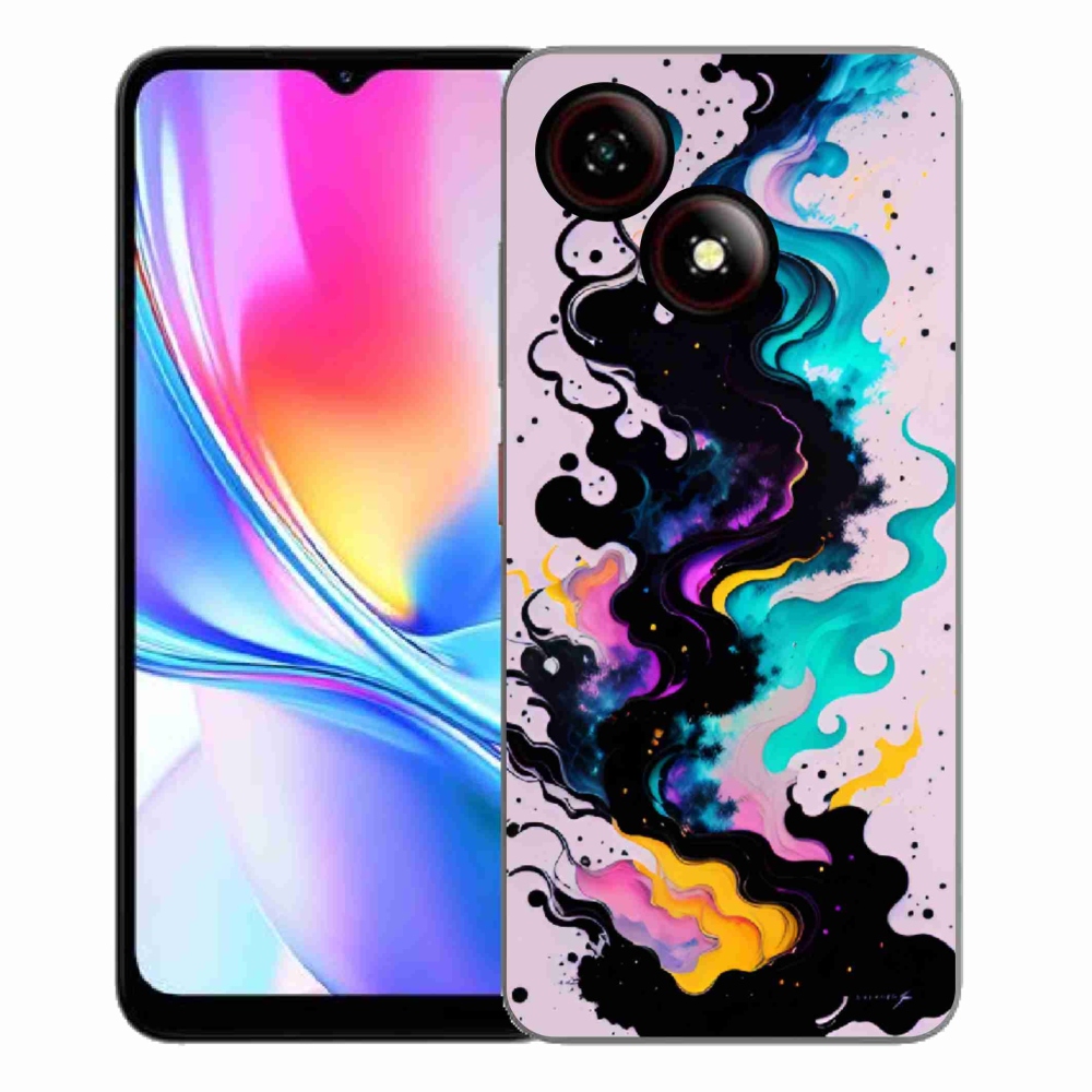 Gelový kryt mmCase na ZTE Blade A35E - abstraktní motiv 4