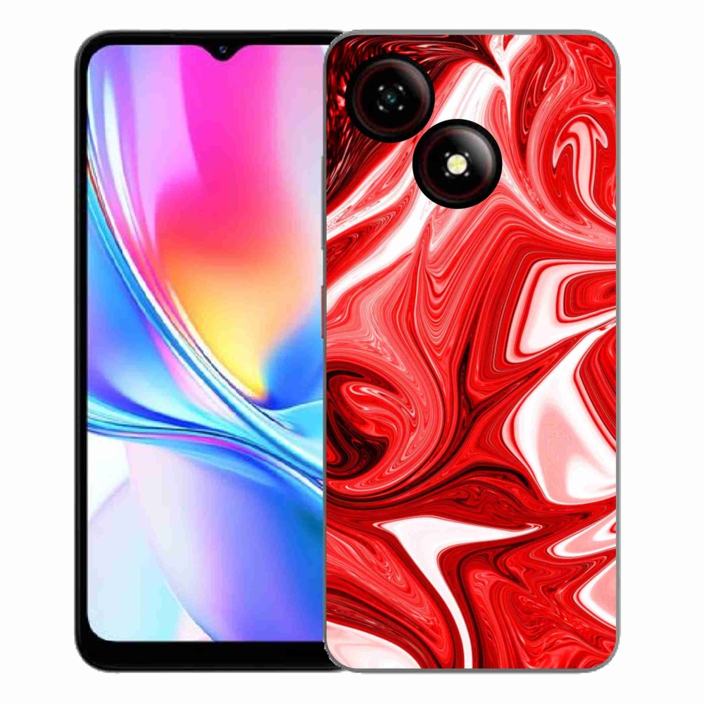 Gelový kryt mmCase na ZTE Blade A35E - abstraktní motiv 43