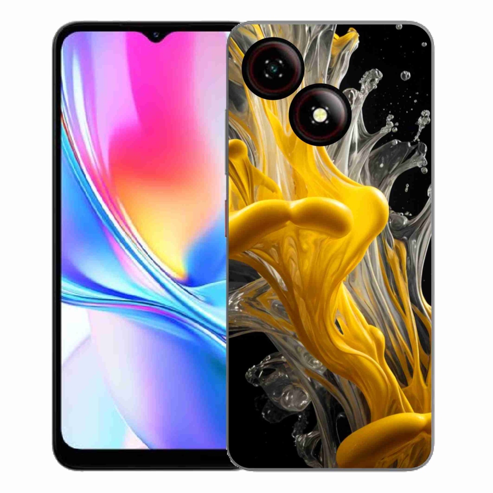 Gelový kryt mmCase na ZTE Blade A35E - abstraktní motiv 48