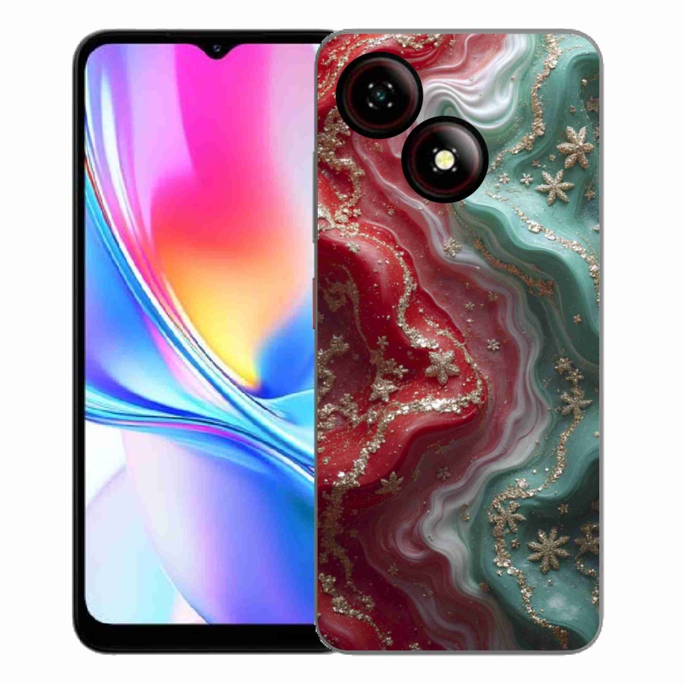 Gelový kryt mmCase na ZTE Blade A35E - abstraktní motiv 54