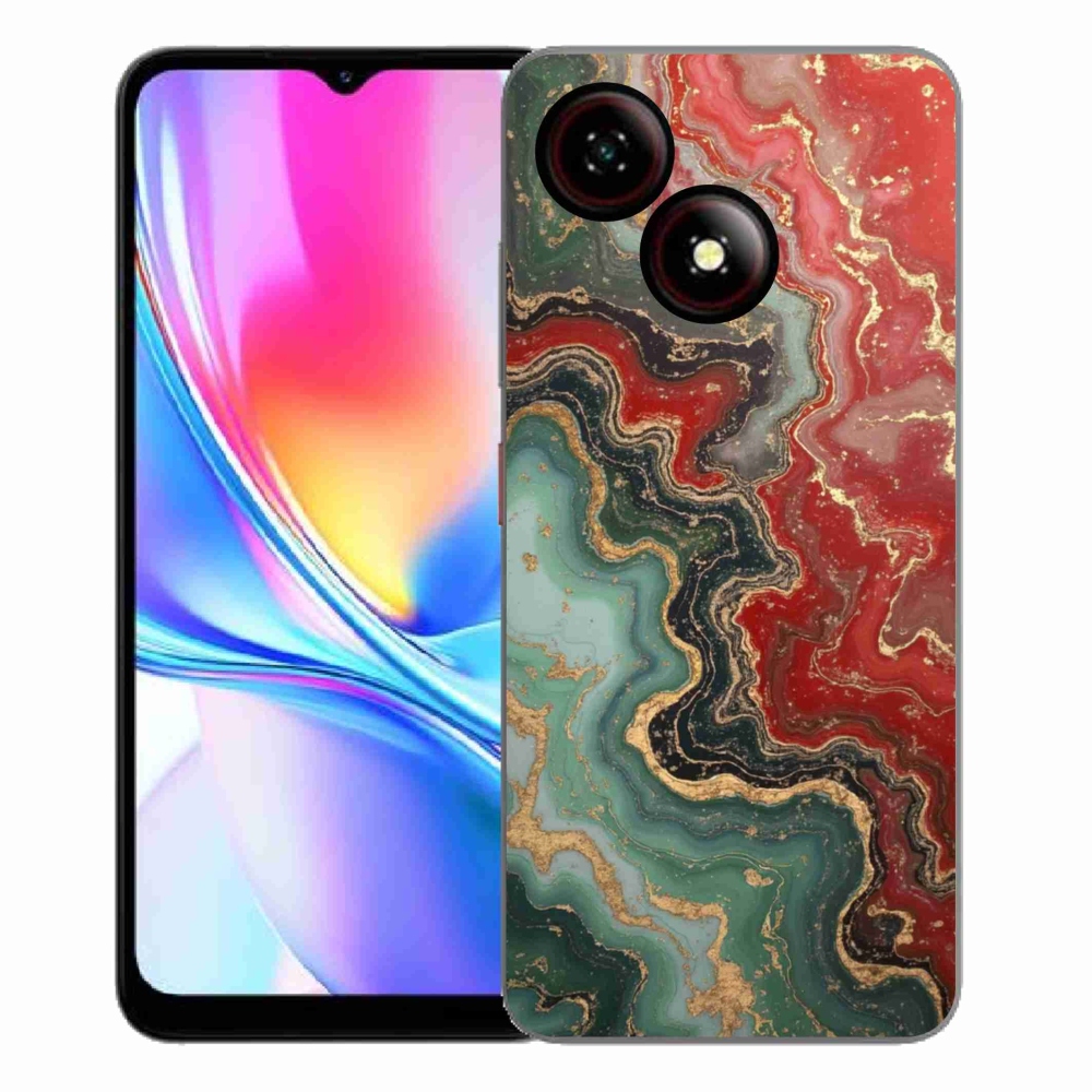 Gelový kryt mmCase na ZTE Blade A35E - abstraktní motiv 55