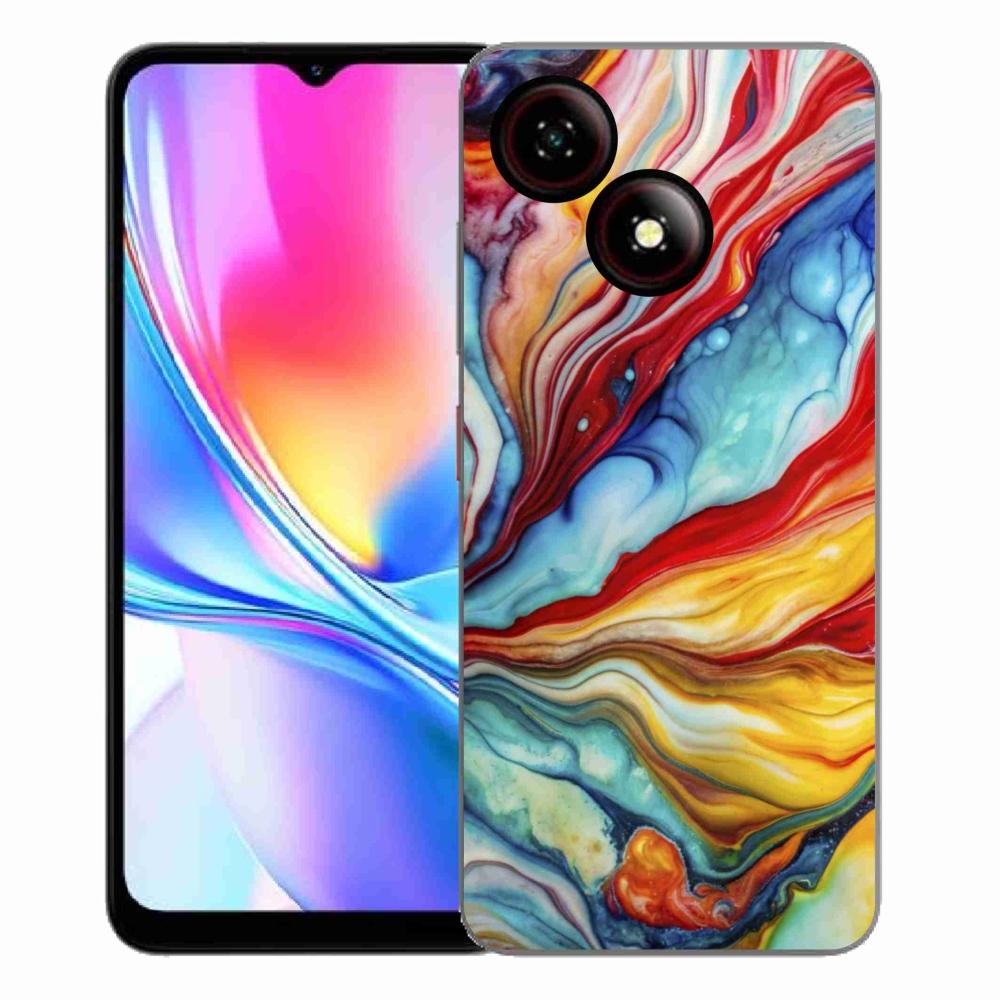 Gelový kryt mmCase na ZTE Blade A35E - abstraktní motiv 58