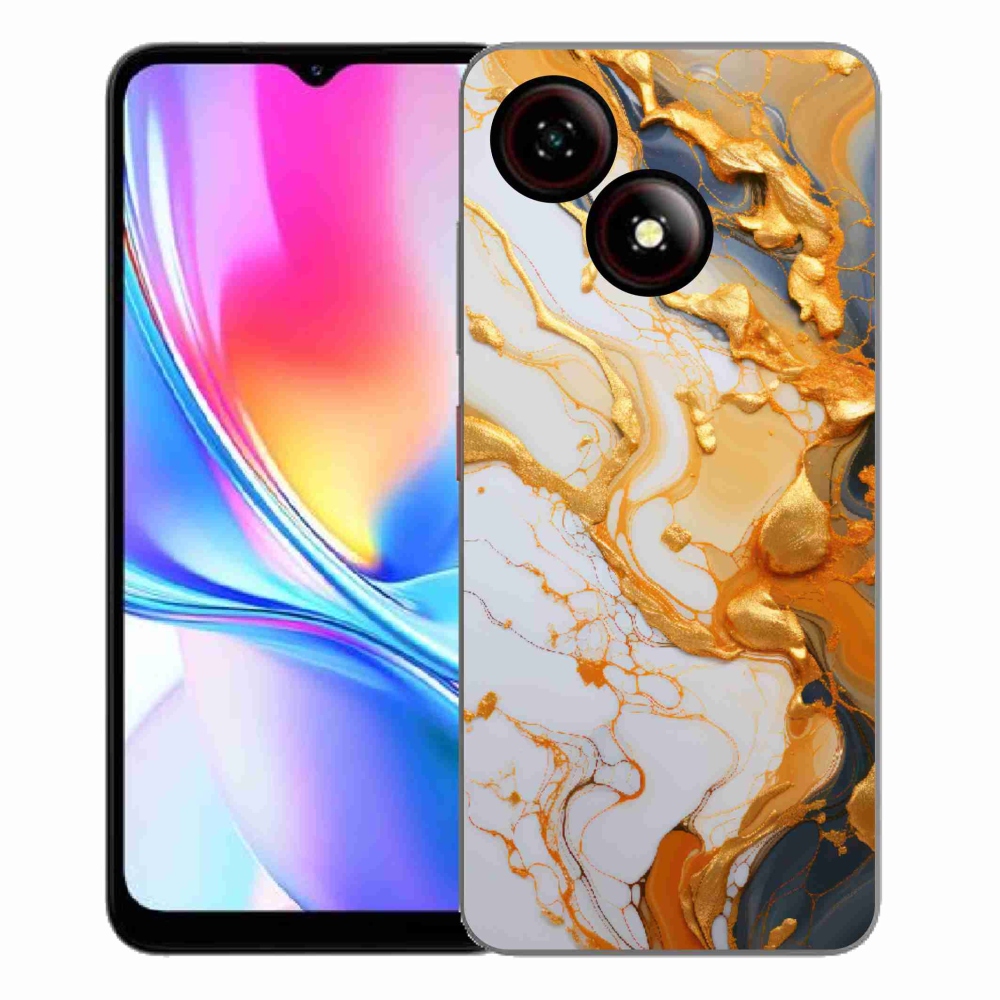 Gelový kryt mmCase na ZTE Blade A35E - abstraktní motiv 6