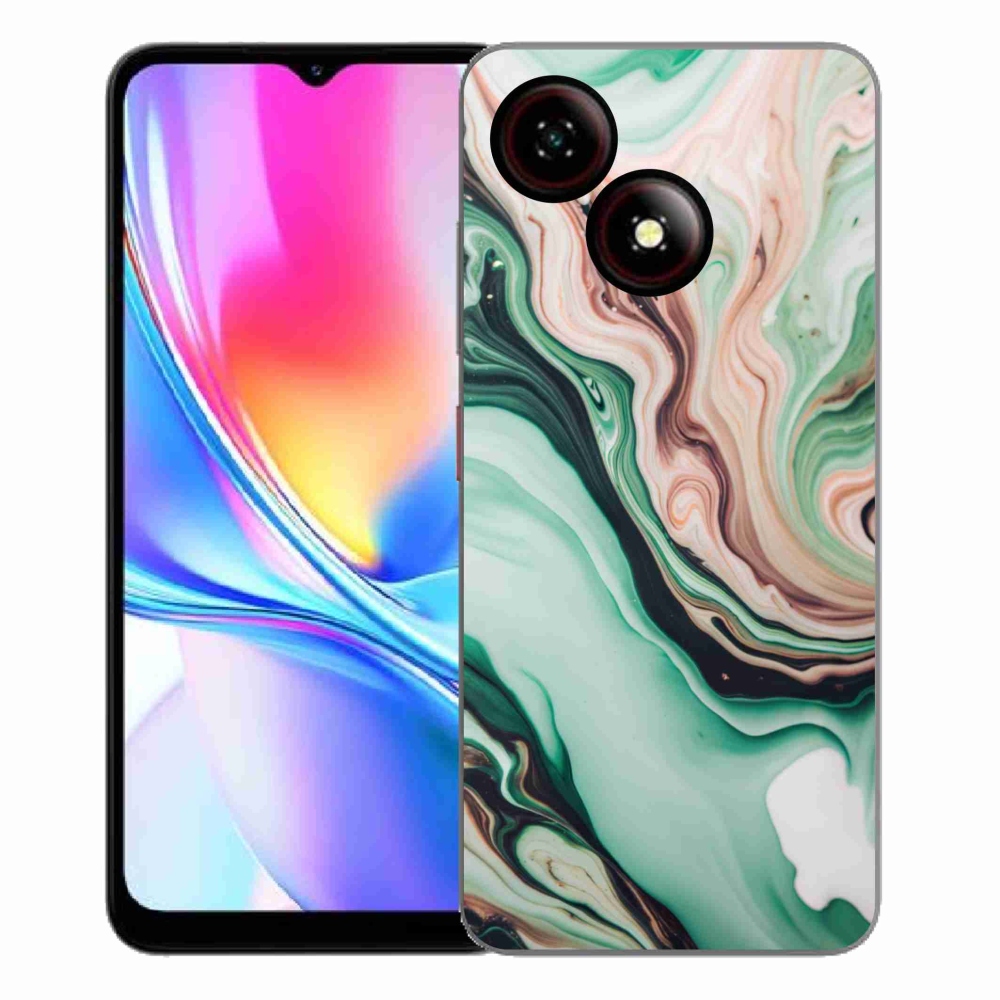 Gelový kryt mmCase na ZTE Blade A35E - abstraktní motiv 62