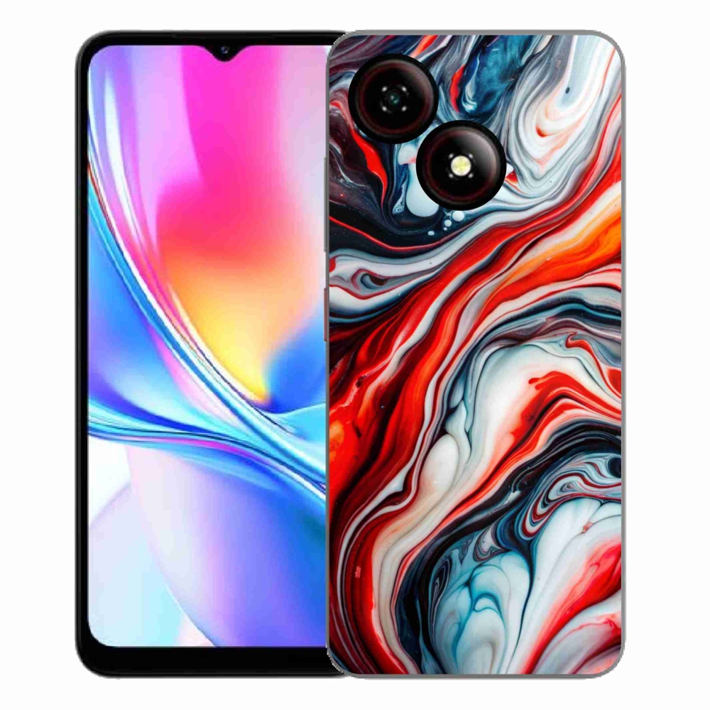 Gelový kryt mmCase na ZTE Blade A35E - abstraktní motiv 63