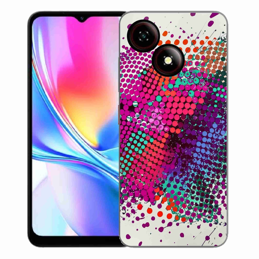 Gelový kryt mmCase na ZTE Blade A35E - abstraktní motiv 65